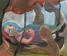 The Barge, acrylic on canvas, 50 x 60cm $280