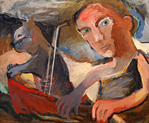 Setting Out, acrylic on canvas, 50 x 60cm, 2007 $620