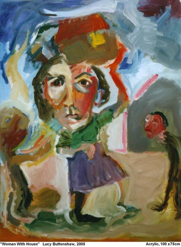 a Woman With House